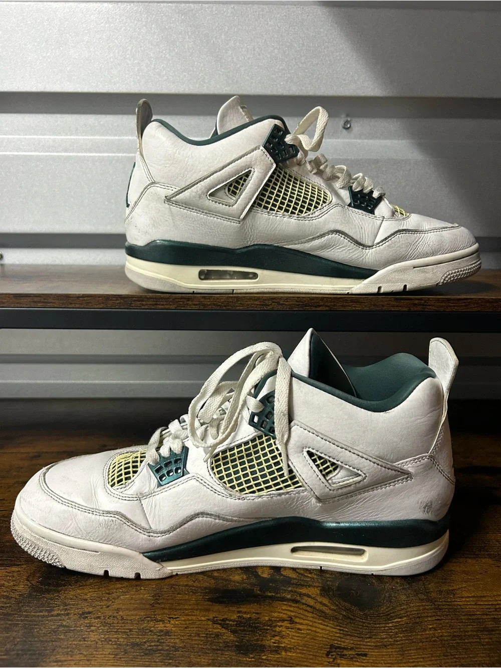 Size 11.5 - Air Jordan 4 Retro Oxidized Green